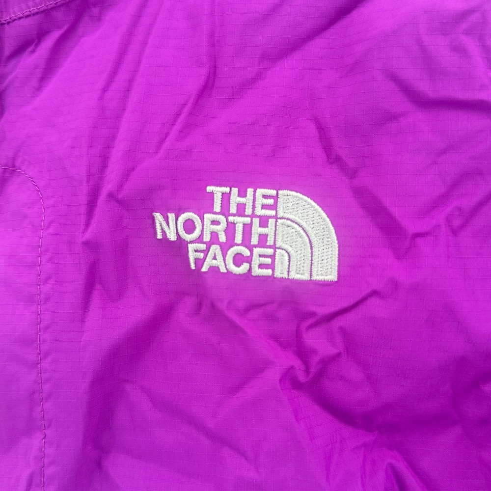 The North Face HyVent Rain Jacket Women Medium Purple White Solid Regular Modern - Picture 8 of 11